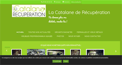 Desktop Screenshot of catalane-recuperation.com